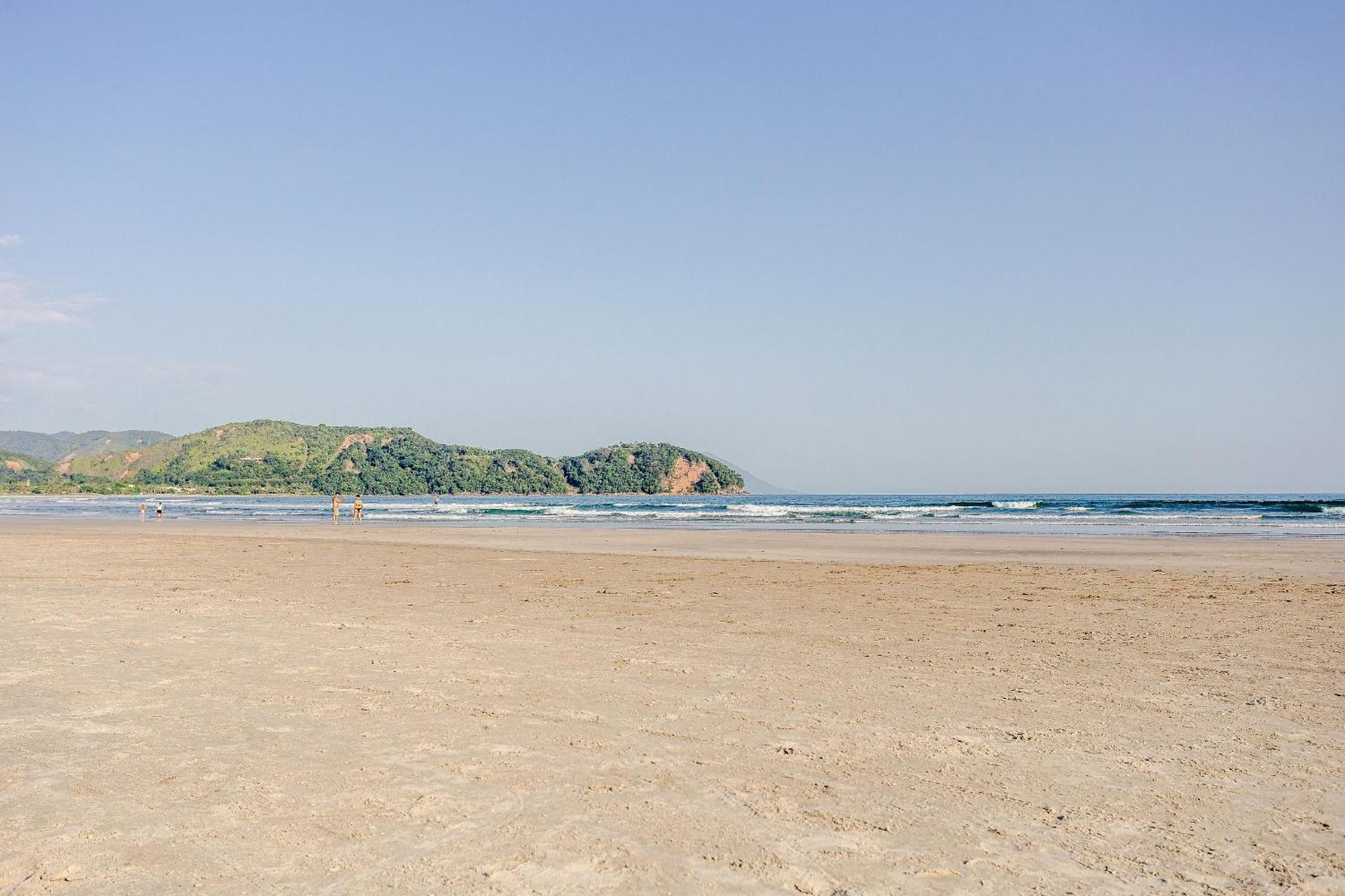 Casa Dos Passaros Na Areia A 20M Da Praia Da Baleia Com 3 Suites E 1 Dorm, Com Ar Condicionado, Wifi, Smart Tv, Cozinha Completa E Churrasqueira 상세바스티앙 외부 사진