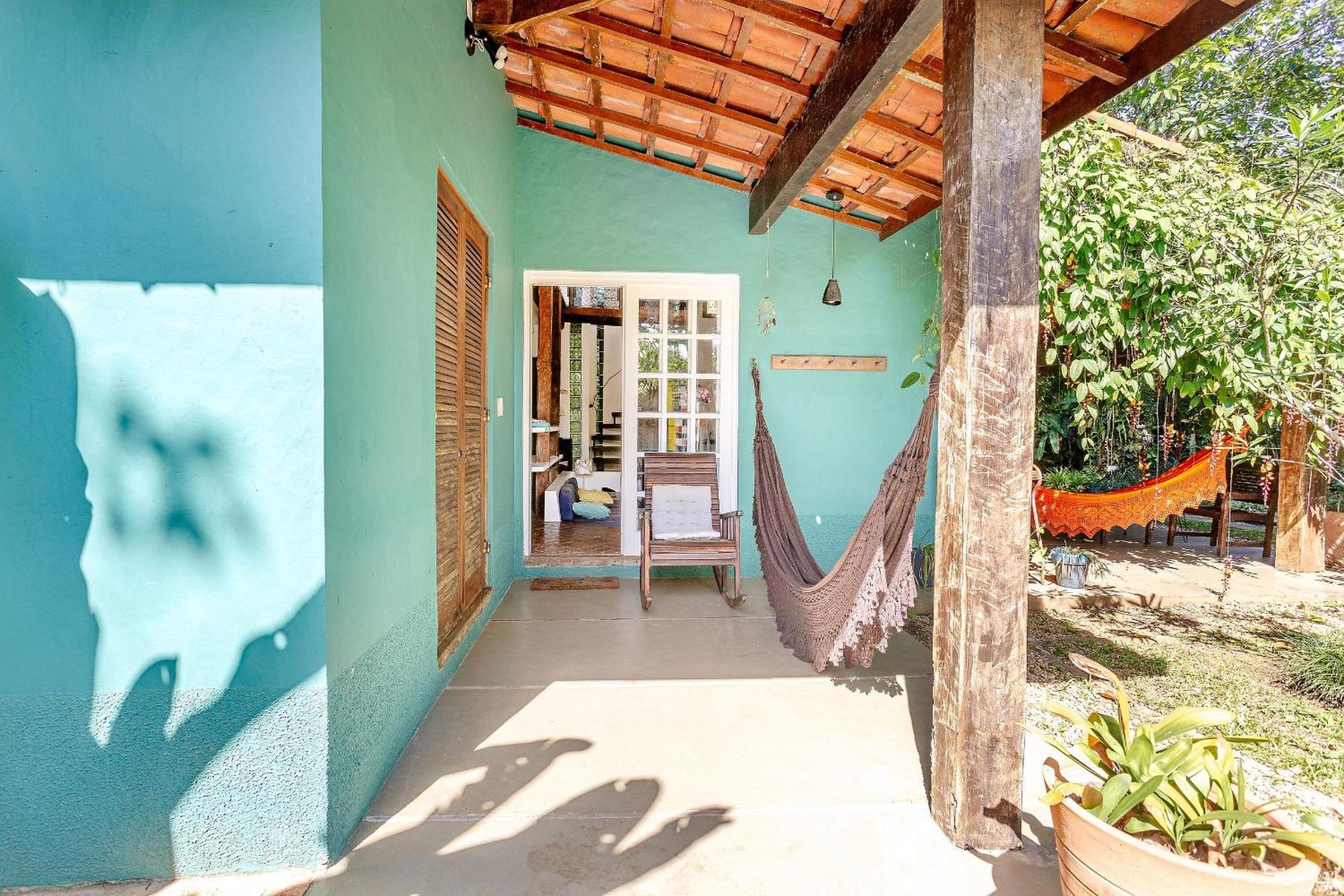 Casa Dos Passaros Na Areia A 20M Da Praia Da Baleia Com 3 Suites E 1 Dorm, Com Ar Condicionado, Wifi, Smart Tv, Cozinha Completa E Churrasqueira 상세바스티앙 외부 사진