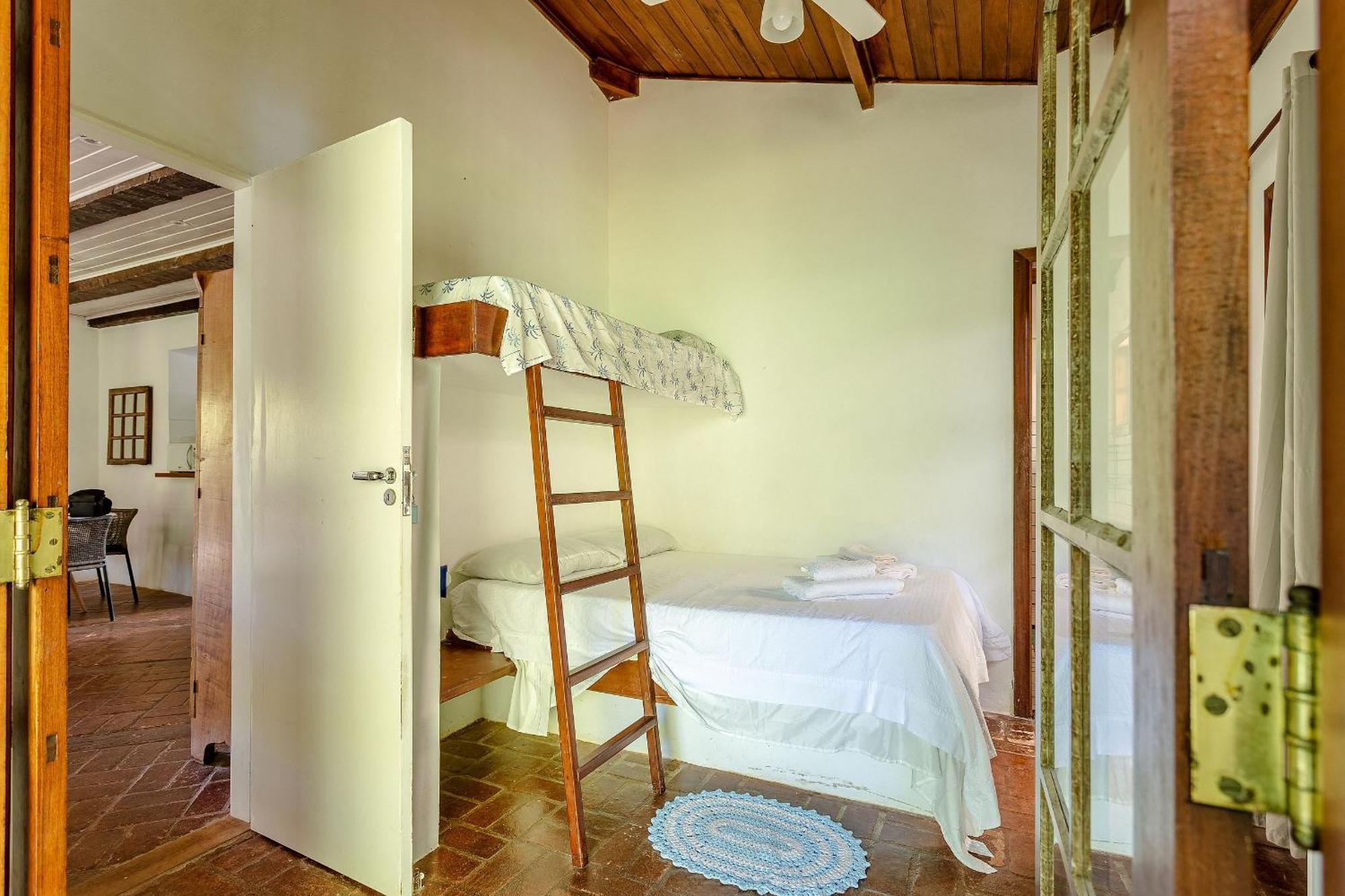 Casa Dos Passaros Na Areia A 20M Da Praia Da Baleia Com 3 Suites E 1 Dorm, Com Ar Condicionado, Wifi, Smart Tv, Cozinha Completa E Churrasqueira 상세바스티앙 외부 사진