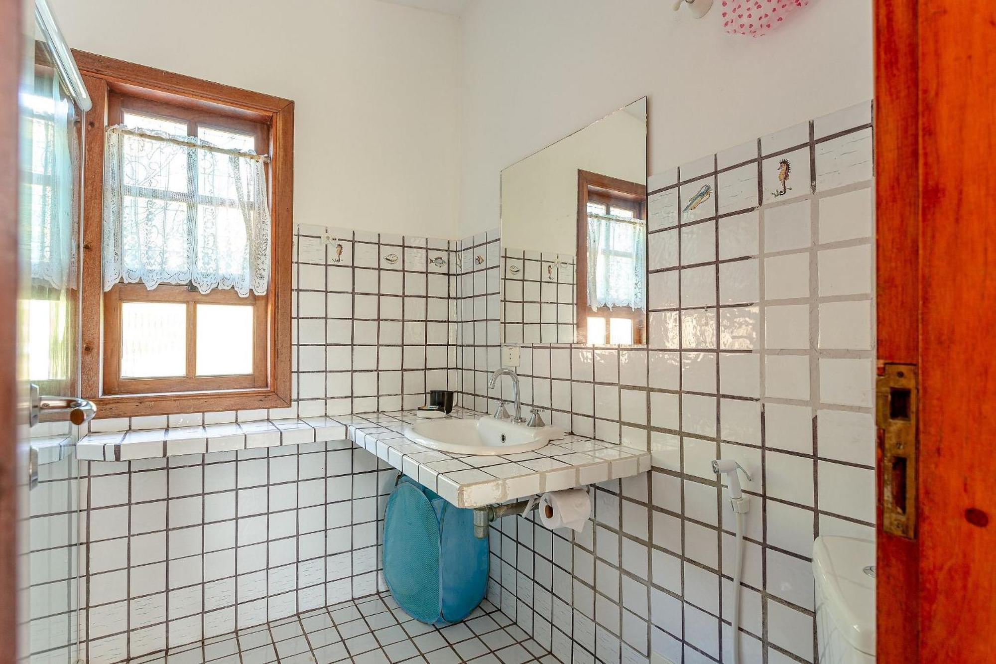 Casa Dos Passaros Na Areia A 20M Da Praia Da Baleia Com 3 Suites E 1 Dorm, Com Ar Condicionado, Wifi, Smart Tv, Cozinha Completa E Churrasqueira 상세바스티앙 외부 사진