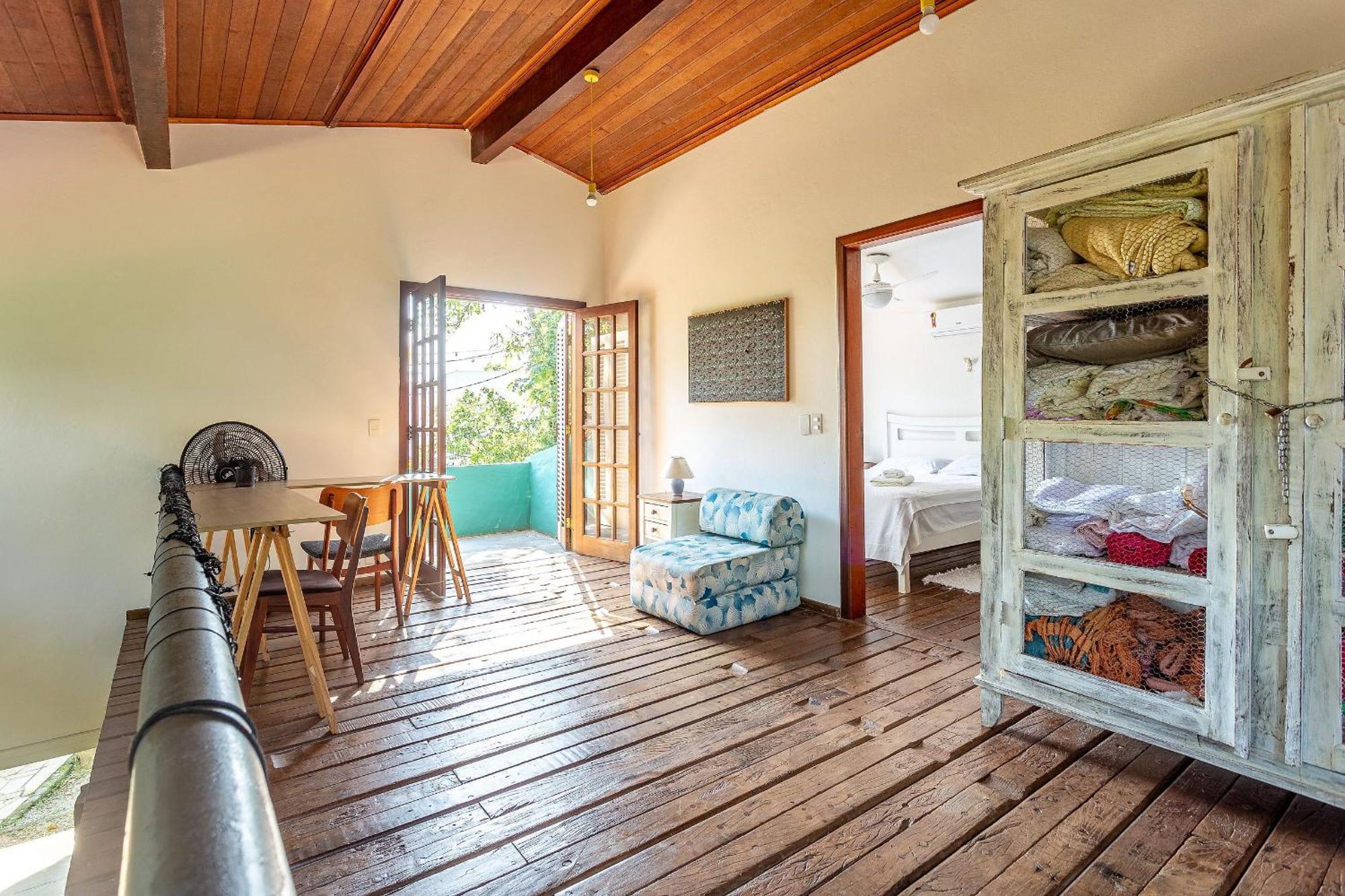 Casa Dos Passaros Na Areia A 20M Da Praia Da Baleia Com 3 Suites E 1 Dorm, Com Ar Condicionado, Wifi, Smart Tv, Cozinha Completa E Churrasqueira 상세바스티앙 외부 사진