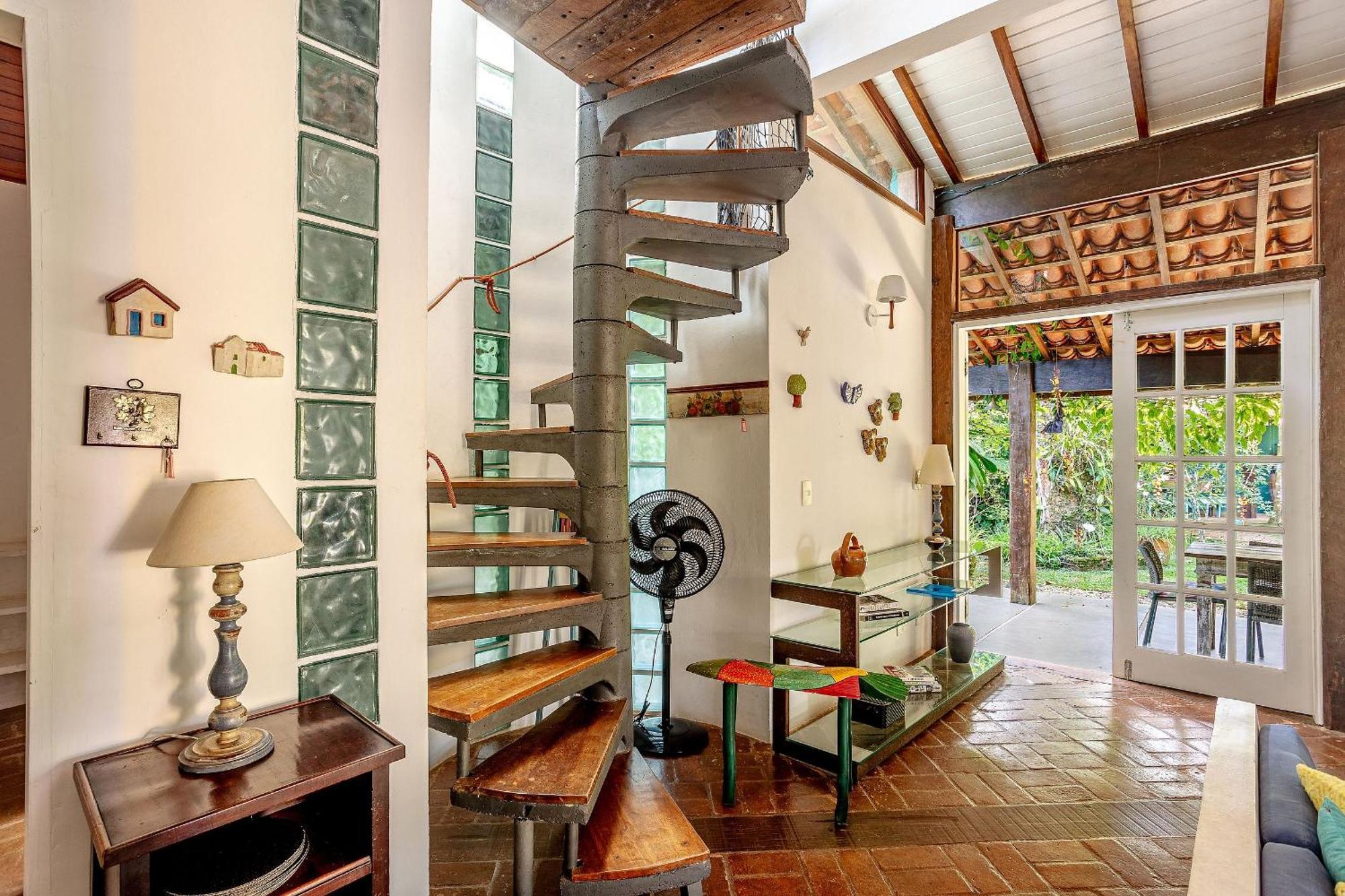 Casa Dos Passaros Na Areia A 20M Da Praia Da Baleia Com 3 Suites E 1 Dorm, Com Ar Condicionado, Wifi, Smart Tv, Cozinha Completa E Churrasqueira 상세바스티앙 외부 사진