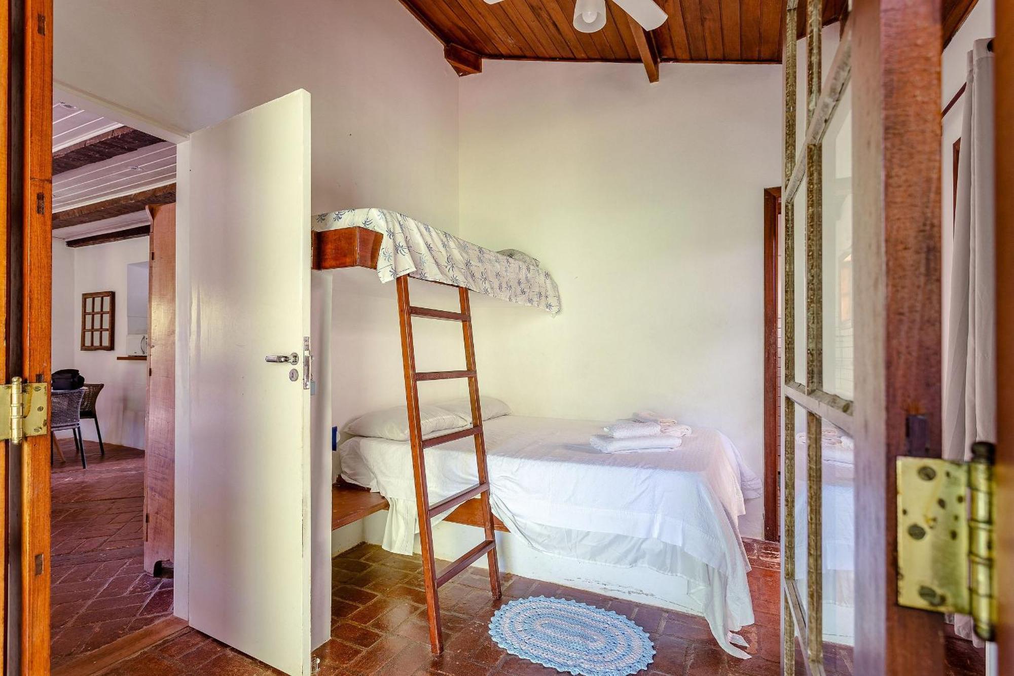 Casa Dos Passaros Na Areia A 20M Da Praia Da Baleia Com 3 Suites E 1 Dorm, Com Ar Condicionado, Wifi, Smart Tv, Cozinha Completa E Churrasqueira 상세바스티앙 외부 사진